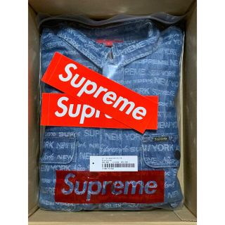 supreme  Multi Type Jacquard Denim Shirt