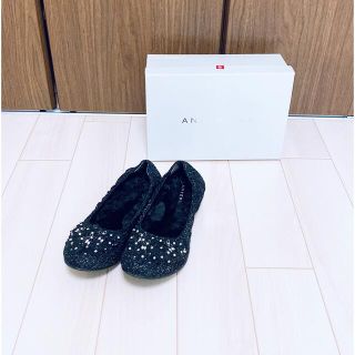 アンテプリマ(ANTEPRIMA)の【未使用】アンテプリマ　ANTEPRIMA  ローヒール ビジュー(バレエシューズ)