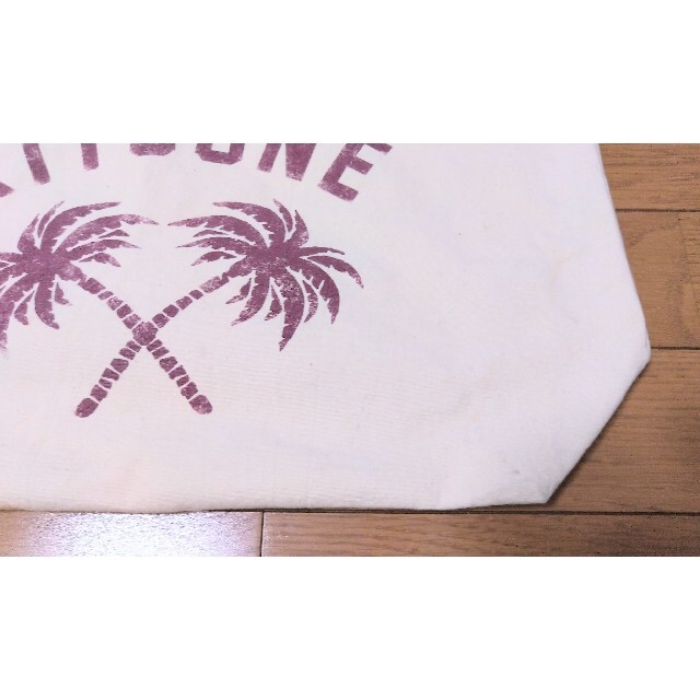 MAISON KITSUNE'(メゾンキツネ)の中古 MAISON KITSUNE メゾンキツネ トートバッグ キャンバス レディースのバッグ(トートバッグ)の商品写真