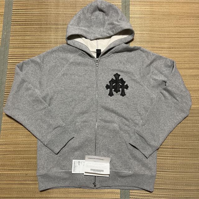 CHROME  HEARTS Y NOT HOODIE クロスパッチ　パーカー