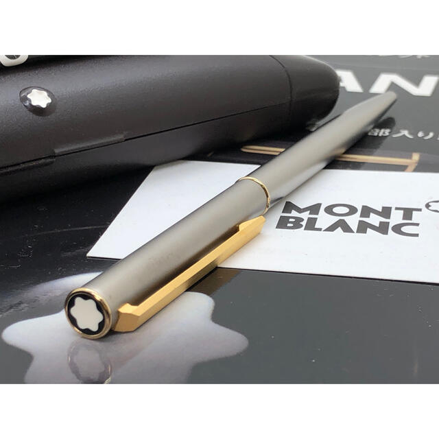 MONTBLANC(モンブラン)の※稀な逸品であるチタノ★高価なチタニウム素材を駆使したNo17200★モンブラン インテリア/住まい/日用品の文房具(ペン/マーカー)の商品写真