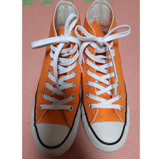 コンバース(CONVERSE)のCONVERSEコンバース オレンジ23cm(スニーカー)