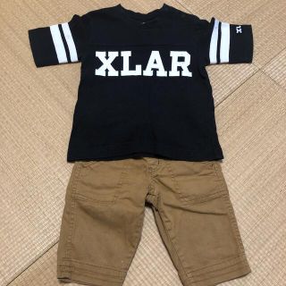 エクストララージ(XLARGE)のエクストララージ  Tシャツ　エフオーキッズ　ズボン(Tシャツ/カットソー)