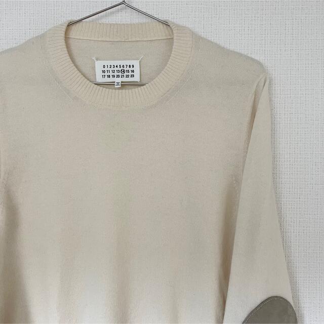 【メゾンマルジェラ　Margiela】ニット　エルボーパッチ　イタリア製