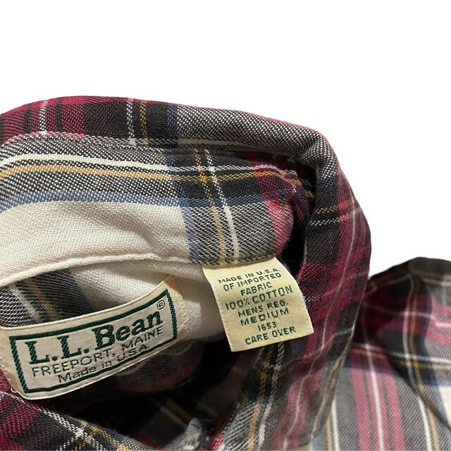 L.L.Bean(エルエルビーン)の古着 USA製 L.L.BEAN フランネルシャツ ネルシャツ  メンズのトップス(シャツ)の商品写真