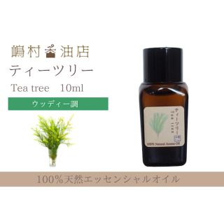 ティーツリー　10ml  アロマ用精油　エッセンシャルオイル(エッセンシャルオイル（精油）)