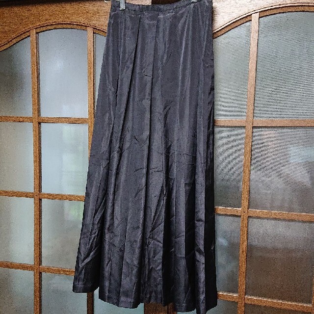 MICHEL KLEIN(ミッシェルクラン)のミッシェルクラン ロングスカート プリーツスカート 38 日本製 レディースのスカート(ロングスカート)の商品写真