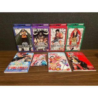 ワンピース(ONE PIECE)のワンピース　スタートデッキ（4種）& フィルムRED映画特典（4種）セット(カード)