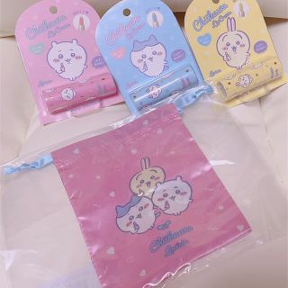 Lovisia ちいかわ リップクリーム 限定巾着(キャラクターグッズ)