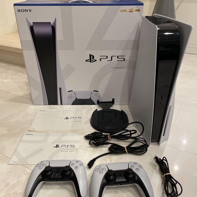 売れ筋アイテムラン SONY - 本日終了 美品PS5+純コン3個セット 家庭用