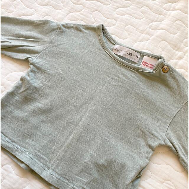 ZARA KIDS(ザラキッズ)のZARA ザラ　ベビー　長袖　ロンT  キッズ/ベビー/マタニティのベビー服(~85cm)(Ｔシャツ)の商品写真