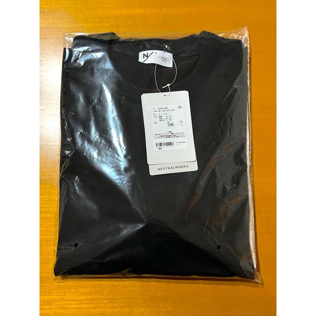 NEUTRALWORKS ニュートラルワークス  ロングスリーブシャツ　ブラック メンズのトップス(Tシャツ/カットソー(半袖/袖なし))の商品写真