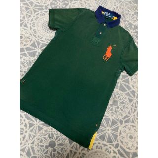 ポロラルフローレン(POLO RALPH LAUREN)のRalph lauren ラルフローレンポロ　ヴィンテージ加工　刺繍　ポロシャツ(ポロシャツ)