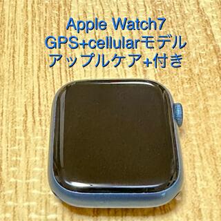 アップルウォッチ(Apple Watch)のApple Watch7 45mm cellularモデル AppleCare+(その他)