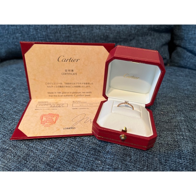 Cartier - エタンセル ドゥ カルティエ 【11号・ピングゴールド】