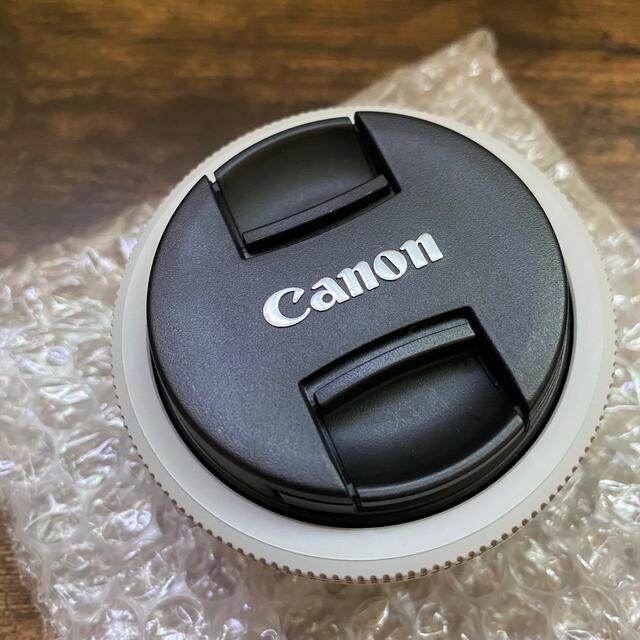 美品　Canon EF40mm F2.8 STM ホワイト