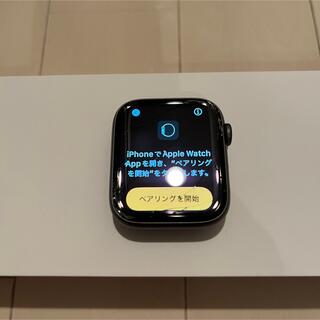 Apple Watch - Apple Watch4 アップルウォッチ4 ブラックアルミニウム 44mm