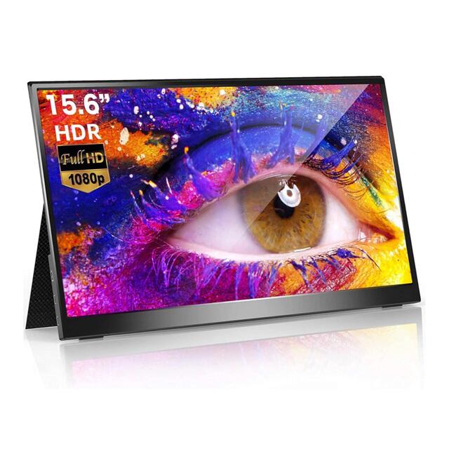 税込】 モバイルモニター 13.3インチ FHD 1080p ブラック IPS kead.al