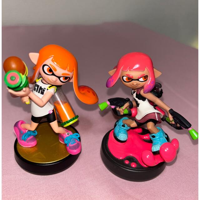 amiibo スプラトゥーン　ガールフィギュア