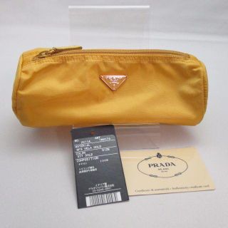 プラダ(PRADA)の【正規品・鑑定済】プラダ　PRADA　ポーチ　ペンケース　コスメポーチ(ポーチ)