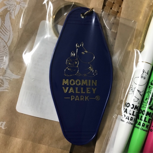 MOOMIN(ムーミン)の新品未使用ムーミンMOOMINボールペン3本セット限定キーホルダー エンタメ/ホビーのアニメグッズ(キーホルダー)の商品写真