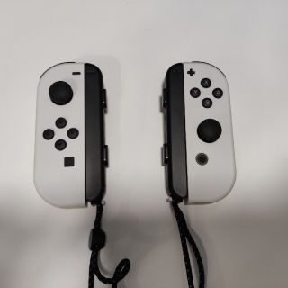 ニンテンドースイッチ(Nintendo Switch)のJoy-Con LR ストラップセット ホワイト ジョイコン(その他)