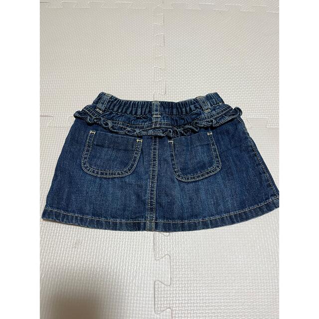 Old Navy(オールドネイビー)のOLD NAVY デニムスカート キッズ/ベビー/マタニティのキッズ服女の子用(90cm~)(スカート)の商品写真