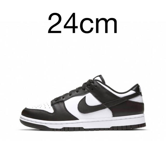 Nike WMNS Dunk Low "White/Black" 24cmパンダ