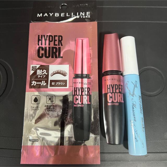 MAYBELLINE(メイベリン)のメイベリン　ウォータープルーフ　ブラウンマスカラ＋リムーバー コスメ/美容のベースメイク/化粧品(マスカラ)の商品写真