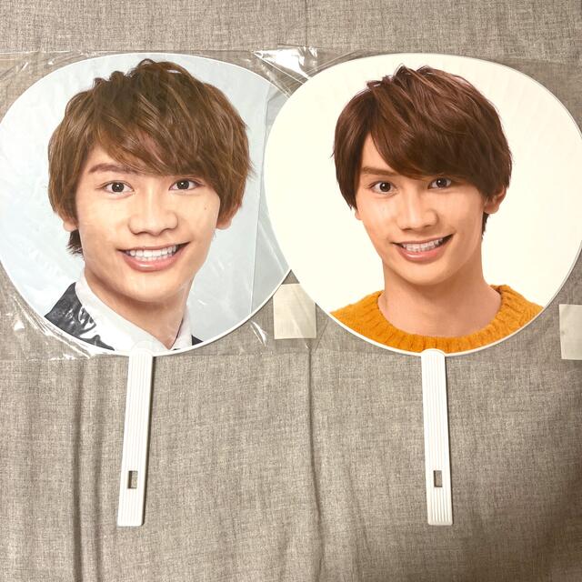 Johnny's(ジャニーズ)の藤原丈一郎　うちわ　セット チケットの音楽(男性アイドル)の商品写真