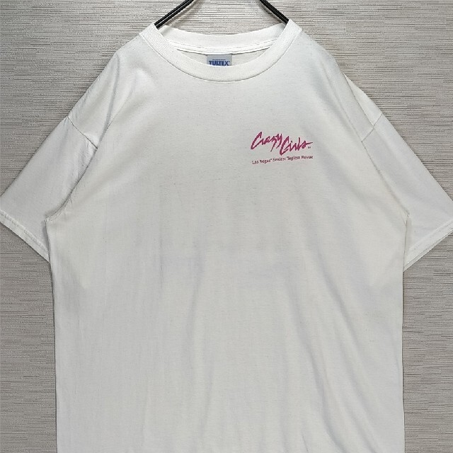 絶版 3XL Crazy Girls クレイジーガールズ Tシャツ 90s 白 | www