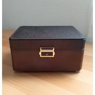 agate ジュエリーケース 牛革? ジュエリーボックス アガット