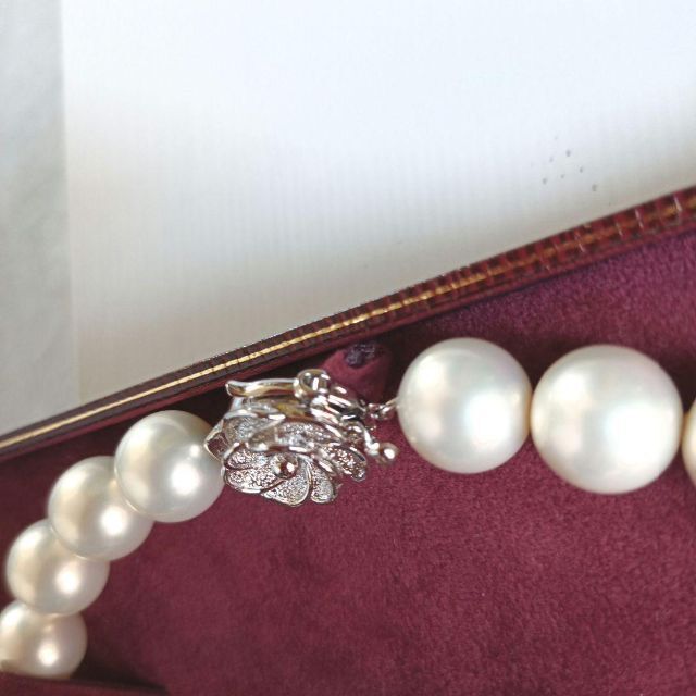 TASAKI(タサキ)の希少レア♡大玉12ｍｍマーメイドパール ネックレス イヤリング 真珠 レディースのアクセサリー(ネックレス)の商品写真