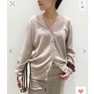 アパルトモンドゥーズィエムクラス(L'Appartement DEUXIEME CLASSE)のSilk * CTN 2Way カーディガン(カーディガン)