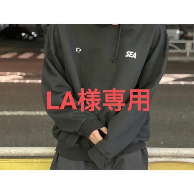 最終値下げ！新品 WDS×RAMIDUSHOODIE メンズパーカー【Lサイズ】