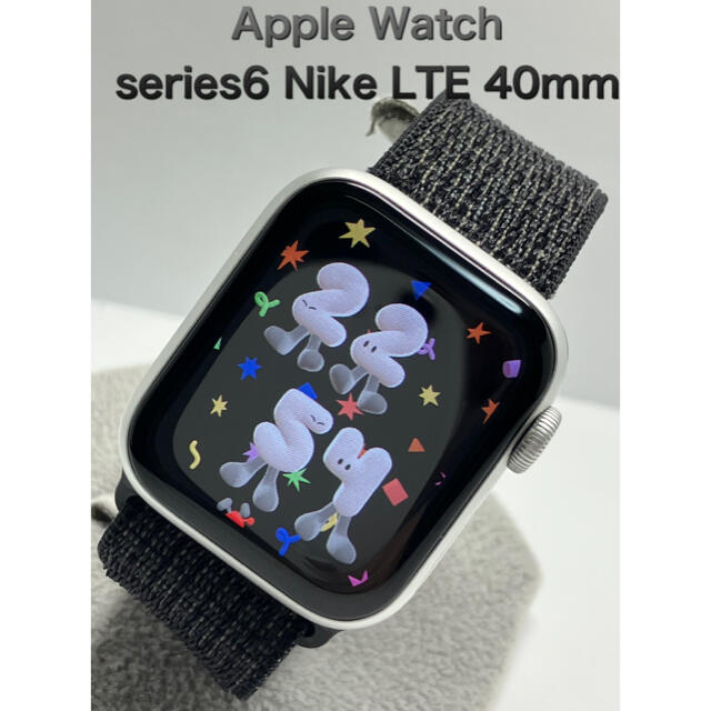 安い低価】Apple Watch - Apple Watch series 6 Nike LTE 40mmの通販 ...