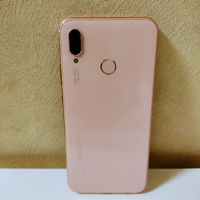 HUAWEI - HUAWEI P20 Lite サクラピンク 32 GB SIMフリーの通販 by ...