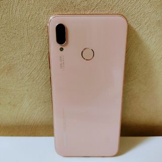 ファーウェイ(HUAWEI)のHUAWEI P20 Lite サクラピンク 32 GB SIMフリー(スマートフォン本体)