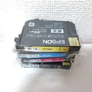 エプソン(EPSON)のエプソンインク　EPSONインク IC4CL69　４色パック　純正インク(PC周辺機器)