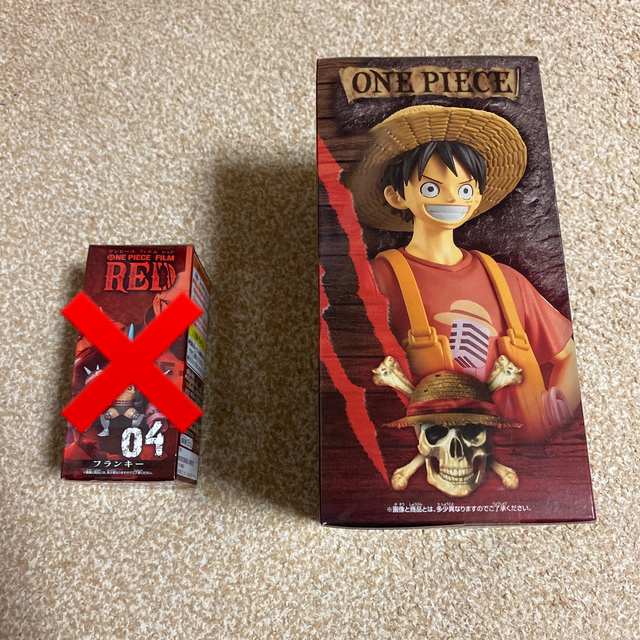ONE PIECE   ワンピース フィギュア フィルムレッドの通販 by k's