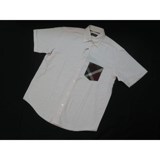 未使用品○サイズブラックレーベル クレストブリッジ　半袖シャツ　薄ピンク S 17,600円
