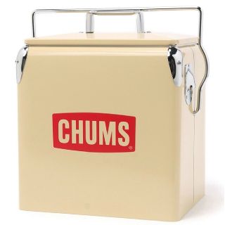 チャムス(CHUMS)のCHUMS チャムス スチール クーラーボックス 12L ベージュ(その他)