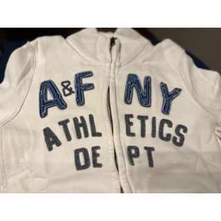 アバクロンビーアンドフィッチ(Abercrombie&Fitch)の【zumko様専用】 白パーカー&グレーパーカーセット(パーカー)