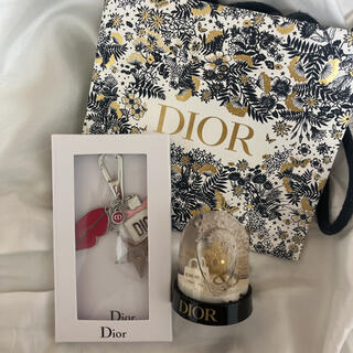 Dior - Dior スノードーム キーホルダー チャーム