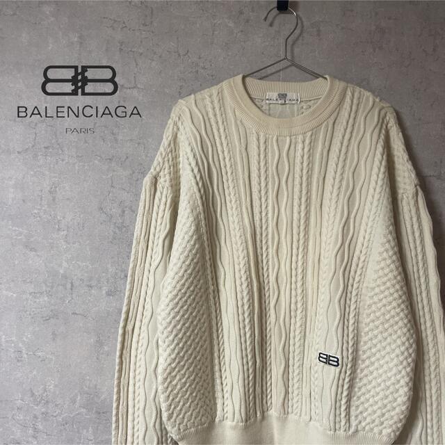 BALENCIAGA バレンシアガ 90s 3Dニット セーター