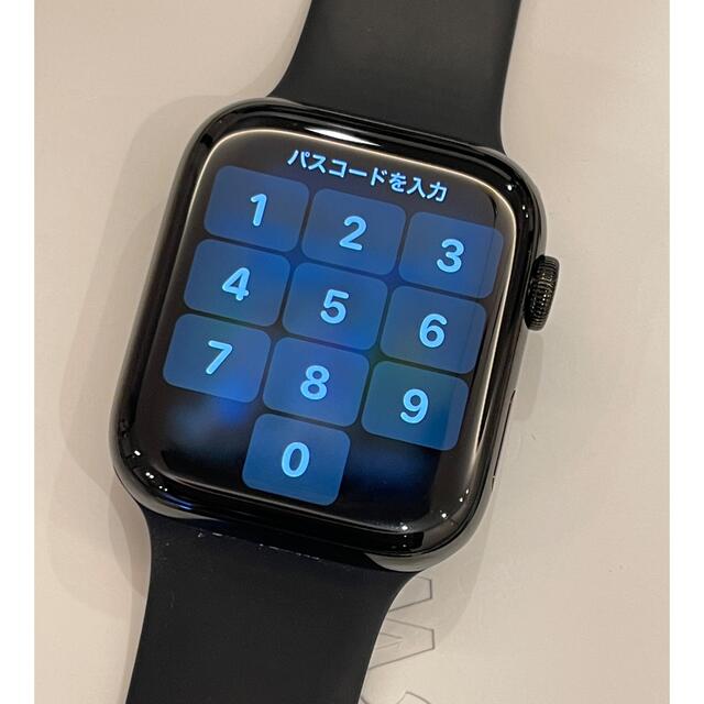 最終値下げ！AppleWatch 5 GPS+Cellular 44mmスチール