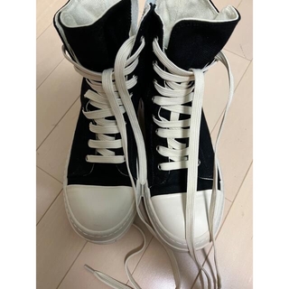 リックオウエンス(Rick Owens)のRICK OWENS DRKSHDW HIGH-TOP SNEAKERS(スニーカー)