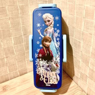 アナトユキノジョオウ(アナと雪の女王)のアナ雪 お弁当箱 1段2段両パターン可能  美品(弁当用品)