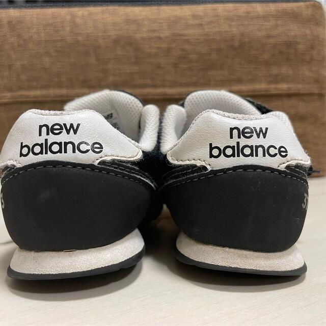 New Balance(ニューバランス)のニューバランス　373 ベビー　ブラック　黒　14.5 キッズ/ベビー/マタニティのベビー靴/シューズ(~14cm)(スニーカー)の商品写真