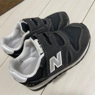 ニューバランス(New Balance)のニューバランス　373 ベビー　ブラック　黒　14.5(スニーカー)